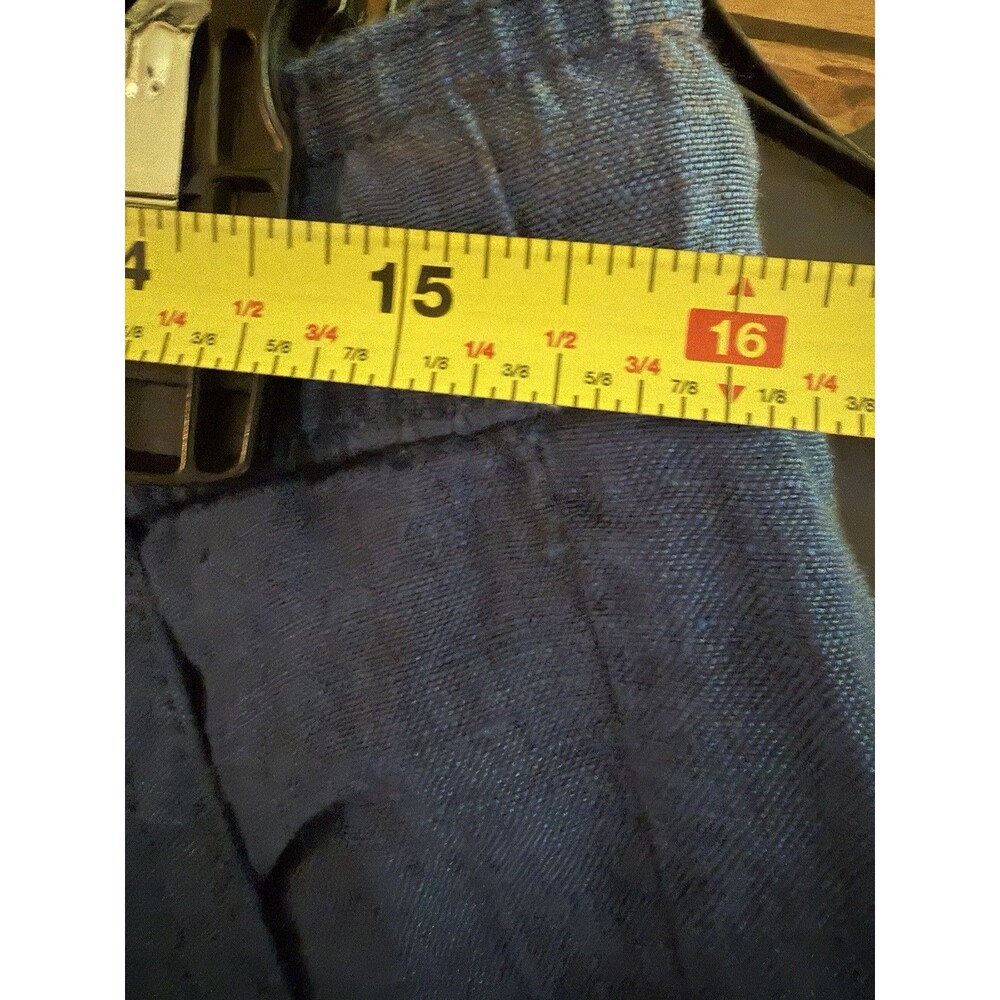 Porter & Ash Royal Blue Linen Blend Drawstring Shorts Mens M/32 Casual Preppy - Picture 15 of 15